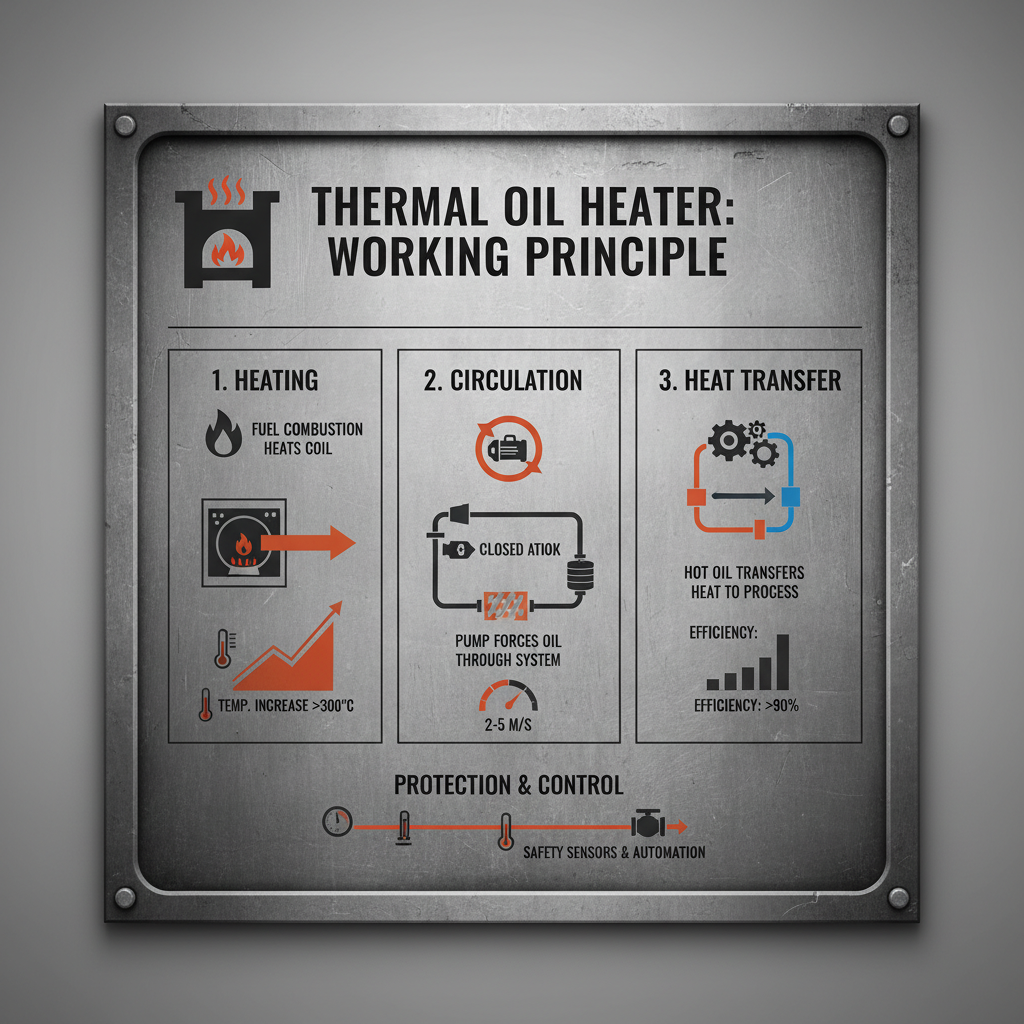Understanding the Thermal Oil Heater Working Principle for Industrial Efficiency