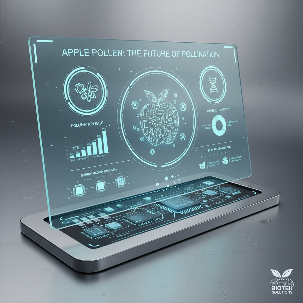 Optimizing Apple Pollen for Pollination to Enhance Orchard Yield and Fruit Quality