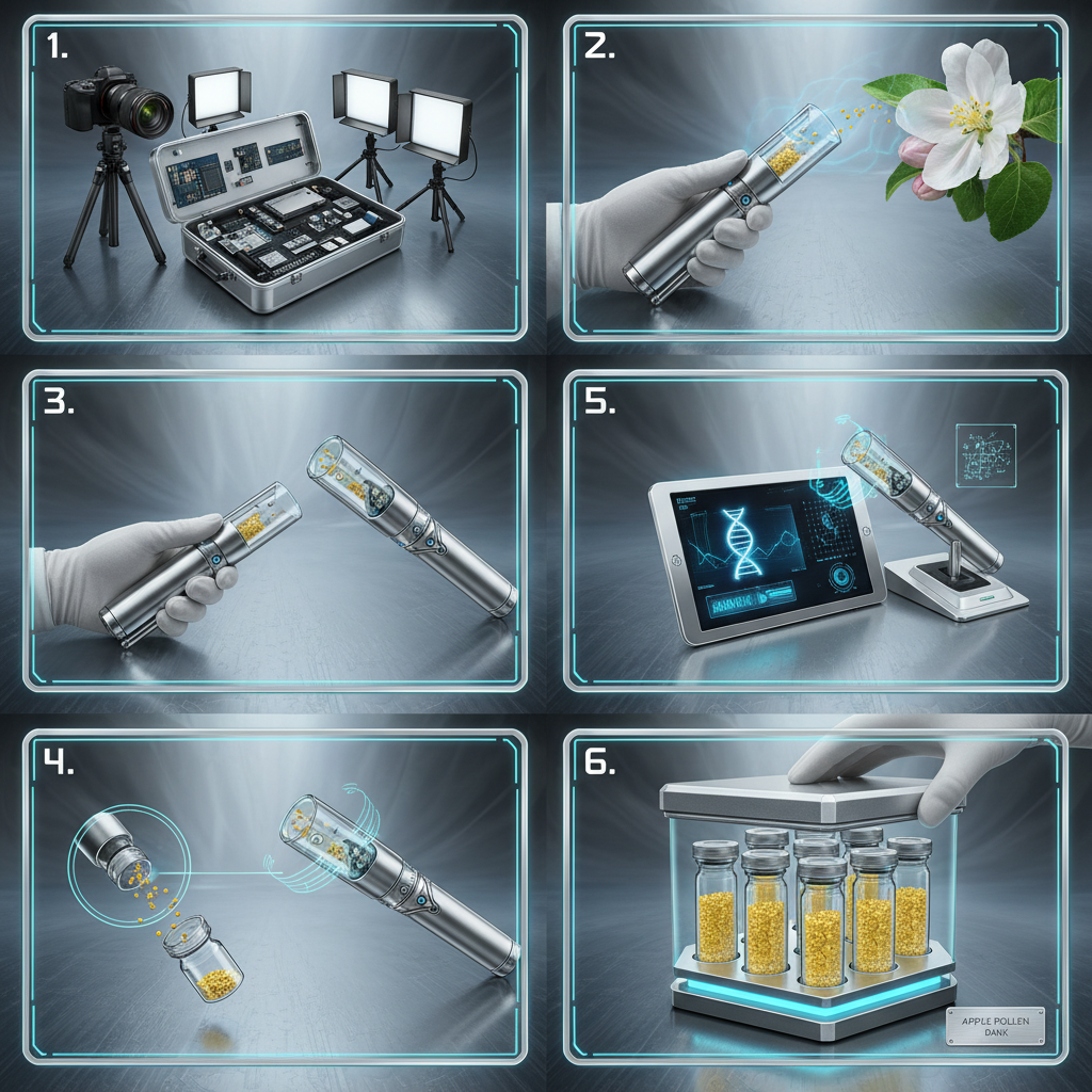 Optimizing Apple Production Through Varieties Suitable for Collecting Apple Pollen