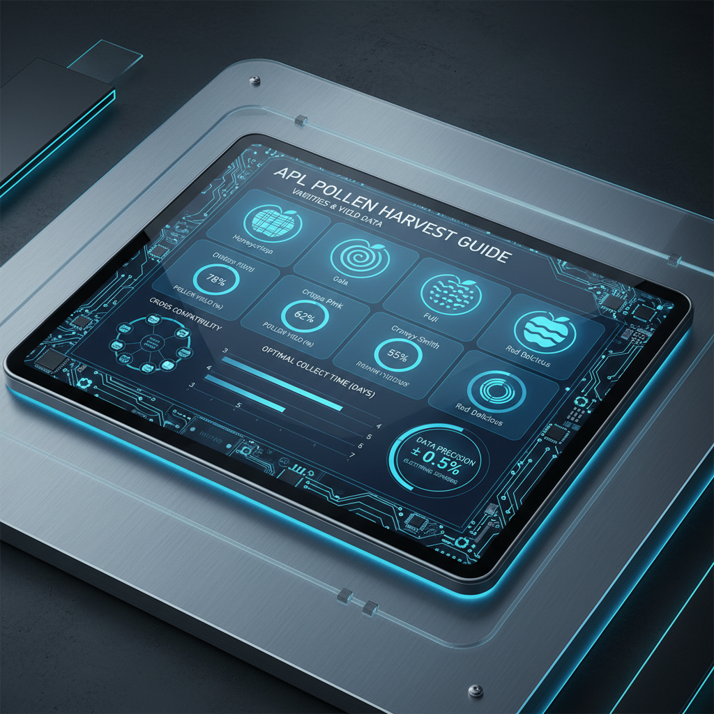 Optimizing Apple Production Through Varieties Suitable for Collecting Apple Pollen