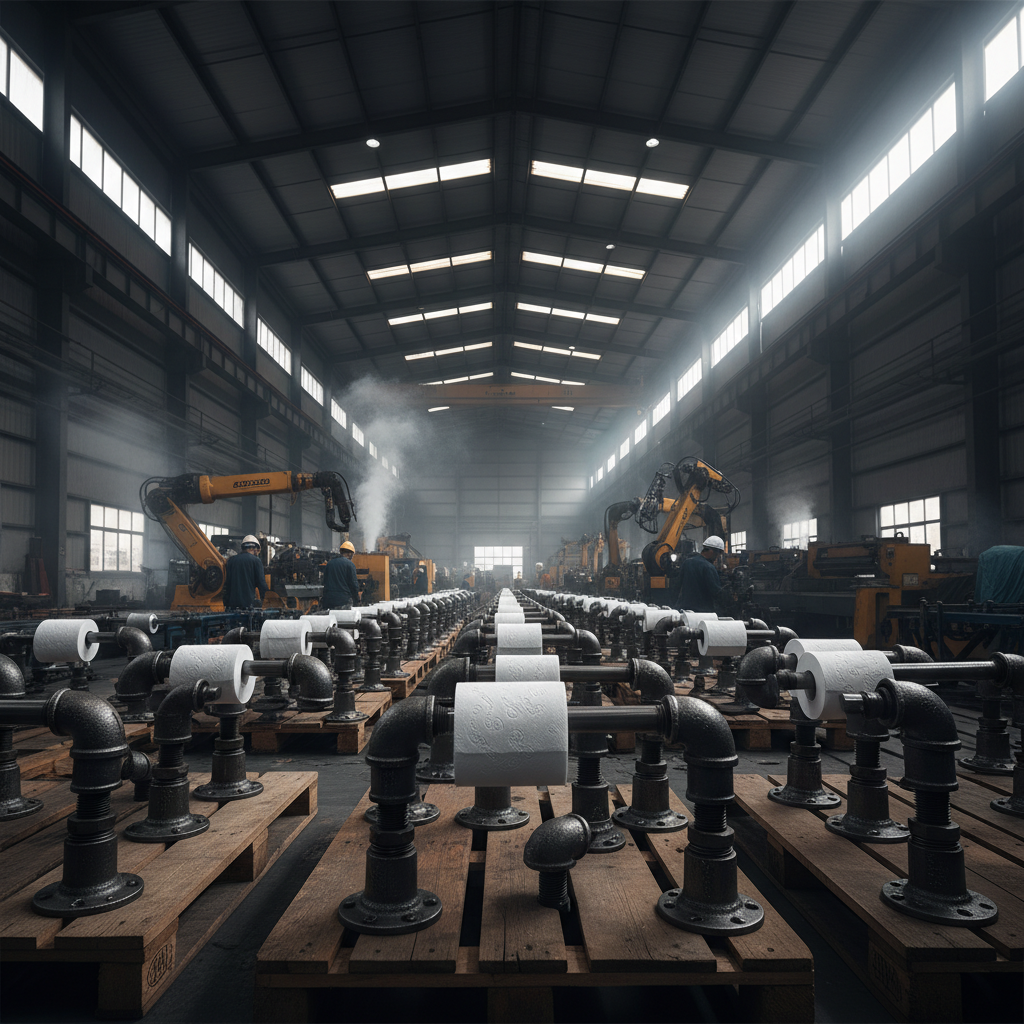 Wholesale Industrial Plumbing Pipe Toilet Paper A Stylish Durable Solution