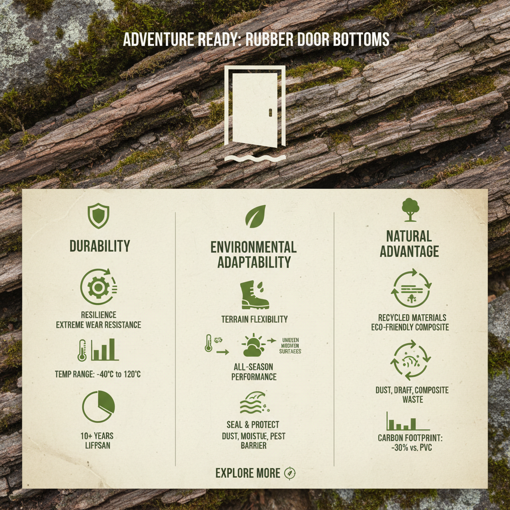 Enhancing Building Efficiency with Durable Rubber Door Bottom Solutions