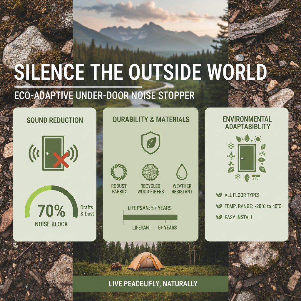 Effective Under Door Noise Stopper Solutions for a Peaceful Environment