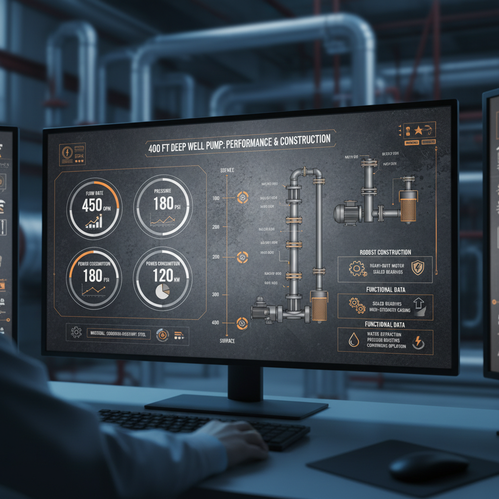 Reliable 400 ft Deep Well Pump Solutions for Sustainable Water Access
