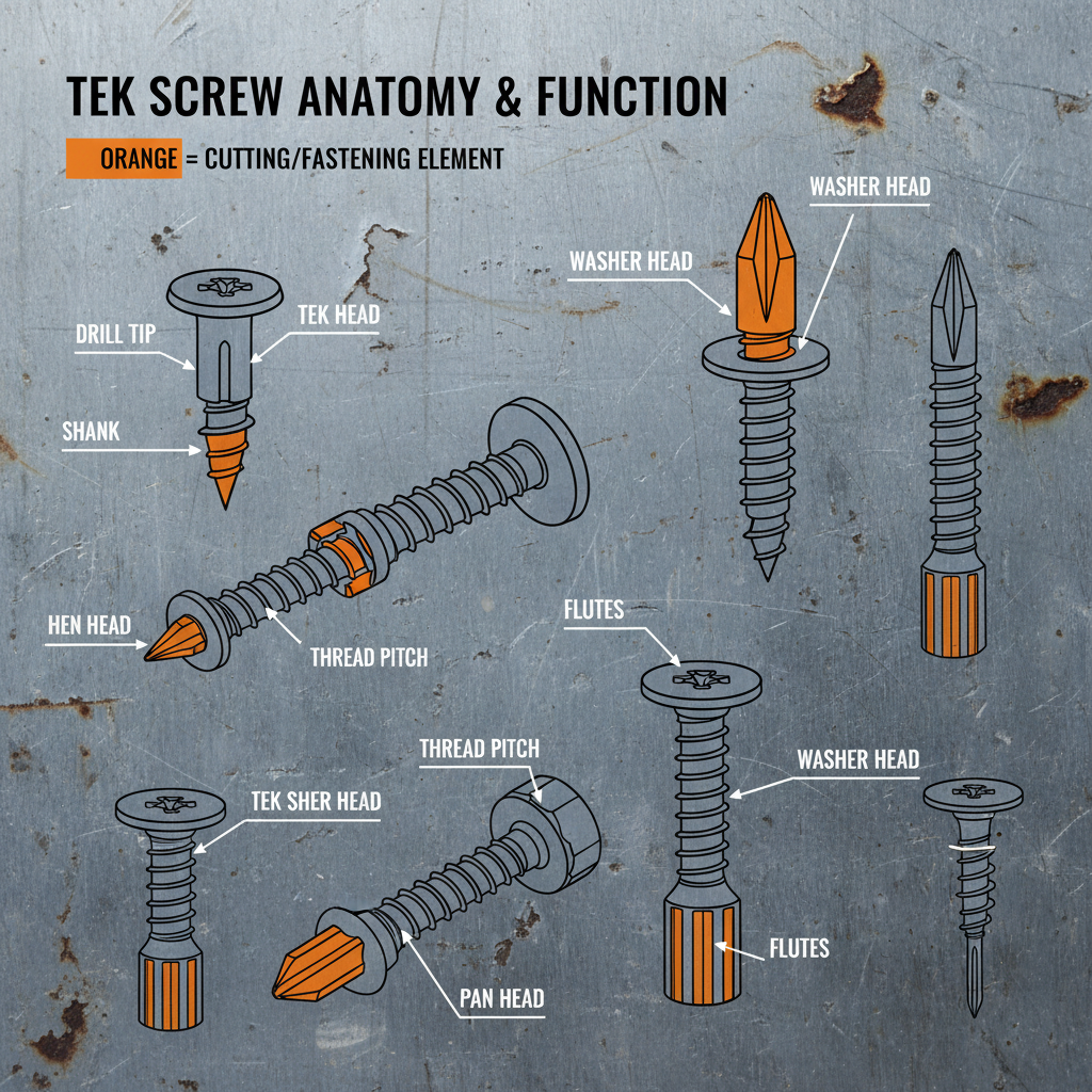 The Versatile World of Tek Screws and Their Applications in Modern Industries