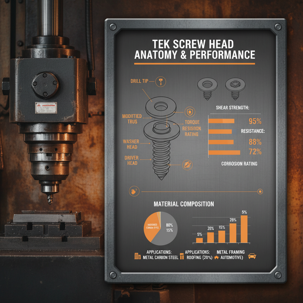 The Critical Role of the Tek Screw Head in Modern Fastening Systems