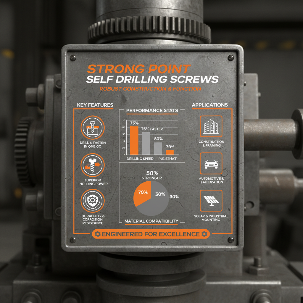 Strong Point Self Drilling Screws Streamlining Fastening Solutions