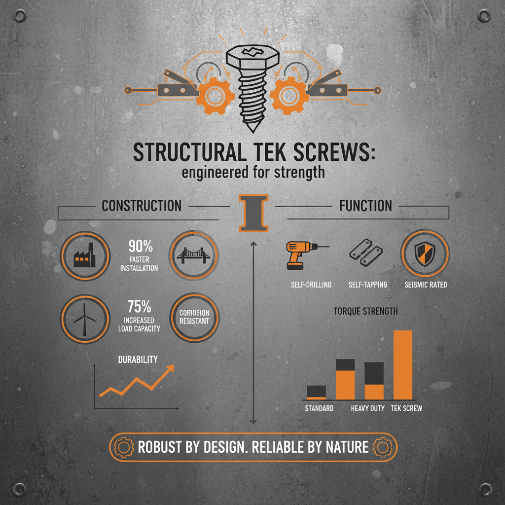 Advancements in Structural Tek Screws for Modern Engineering Applications