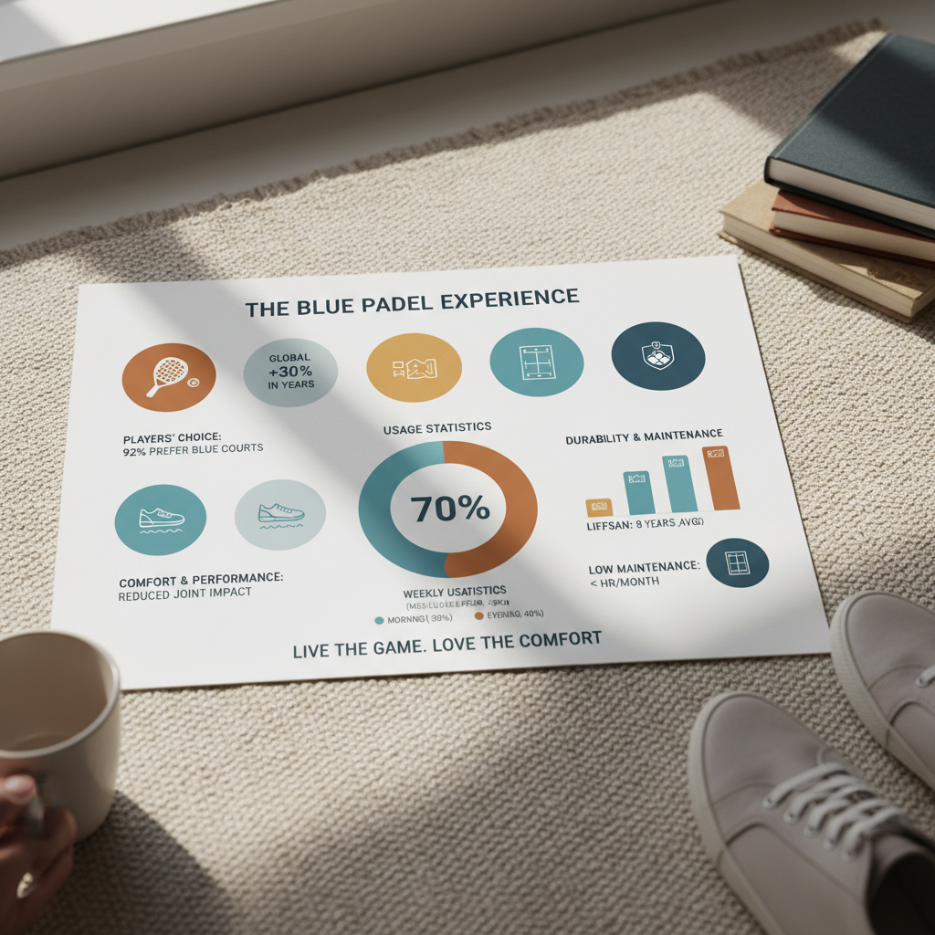 The Rise of Blue Padel Courts Transforming the Sporting Experience