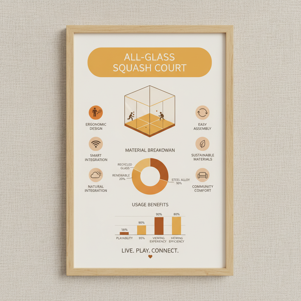 The Rise of All Glass Squash Courts A Modern Spectator Experience