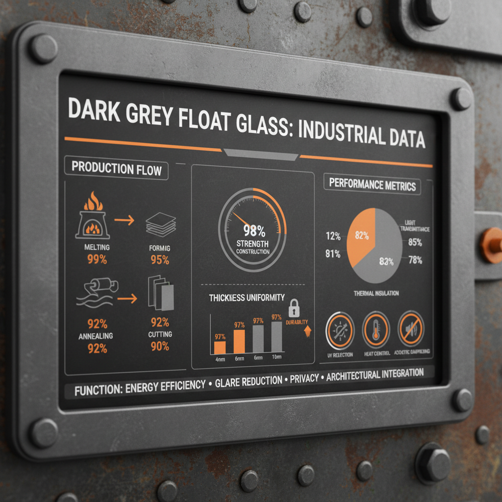 Exploring the Rise of Dark Grey Float Glass in Modern Architecture