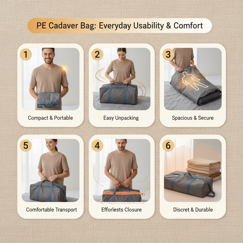 Pe Cadaver Bag Essential Role in Safe Handling and Containment Procedures