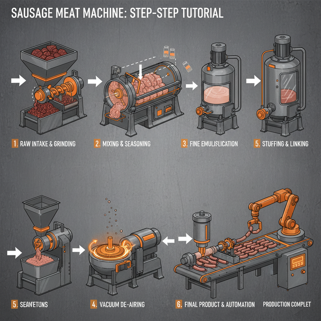 Advanced Sausage Meat Machine Solutions for Efficient Food Production