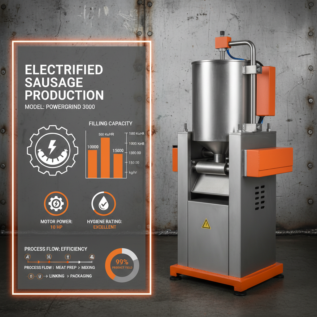 Revolutionizing Sausage Production with Advanced Electric Sausage Filler Technology