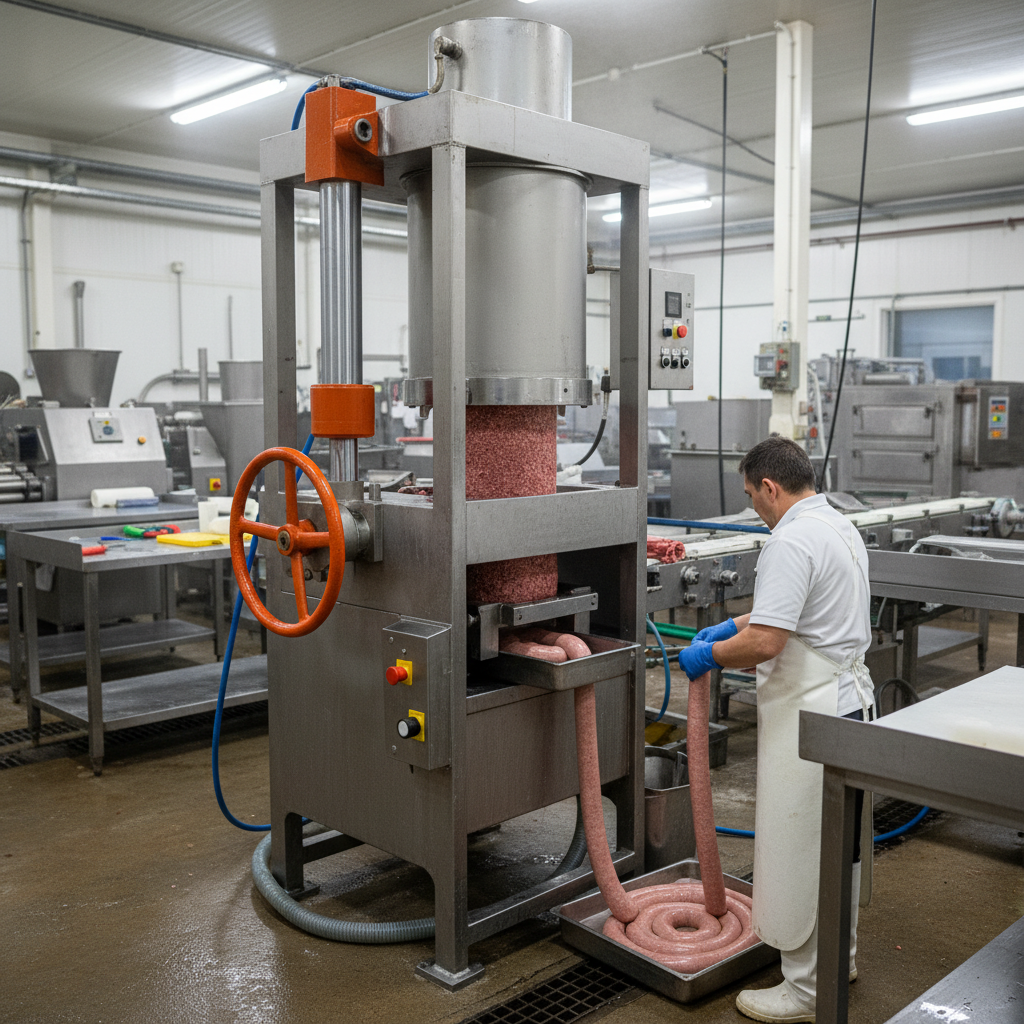 The Vital Role of Stainless Steel Sausage Fille in Modern Food Processing