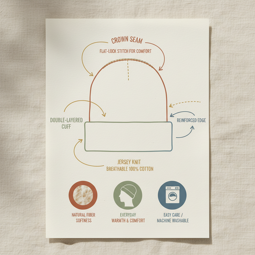 Exploring the Significance and Versatility of the 100 cotton beanie