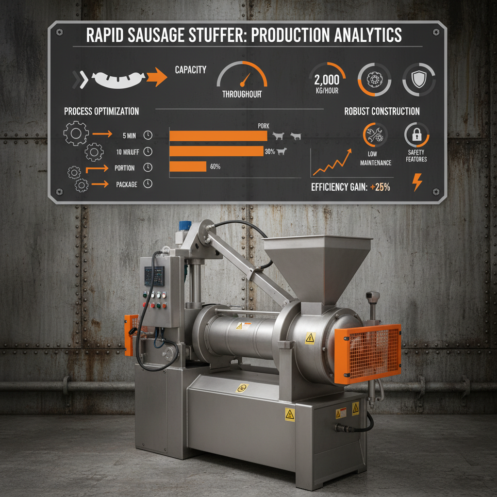 The Essential Role of a Rapid Sausage Stuffer in Modern Food Production