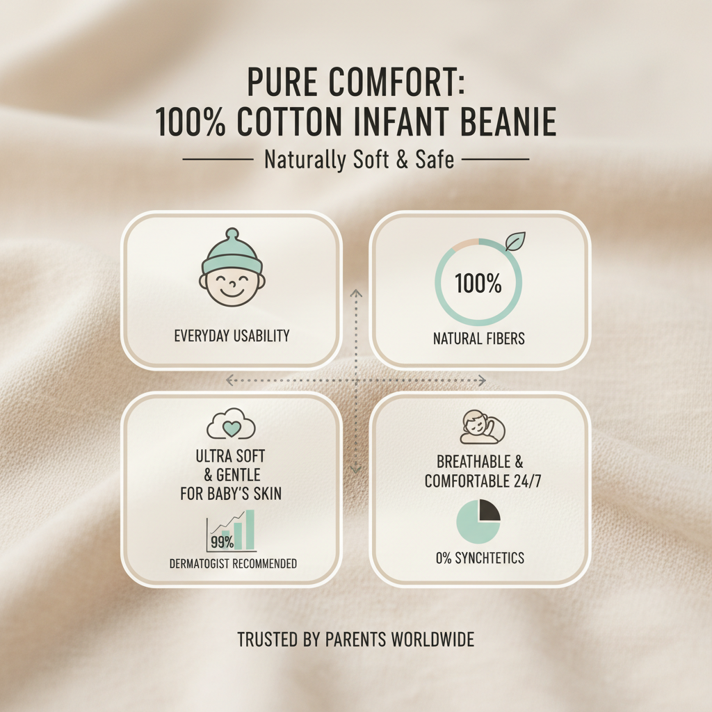 The Ultimate Guide to 100 Cotton Infant Beanie Hats for Newborn Safety