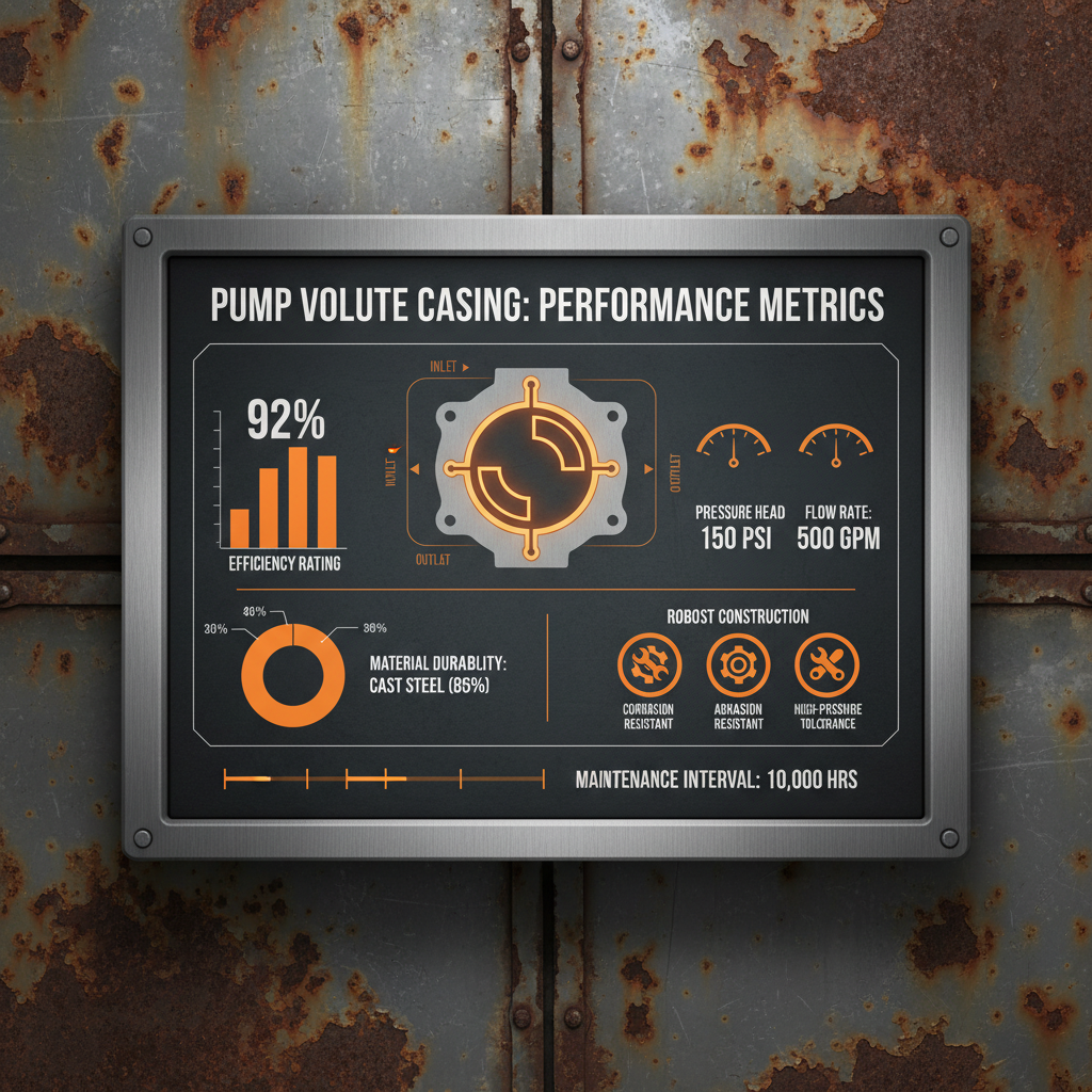 Optimizing Pump Performance with Advanced Pump Volute Casing Designs