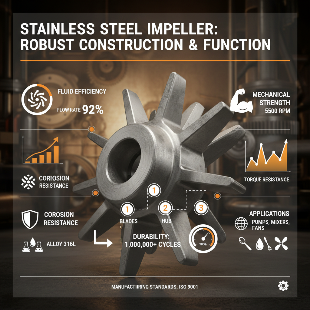 Optimizing Industrial Processes with High Performance Stainless Steel Impellers