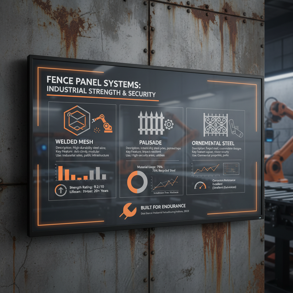 Exploring Diverse Fence Panels Types for Enhanced Security and Aesthetics