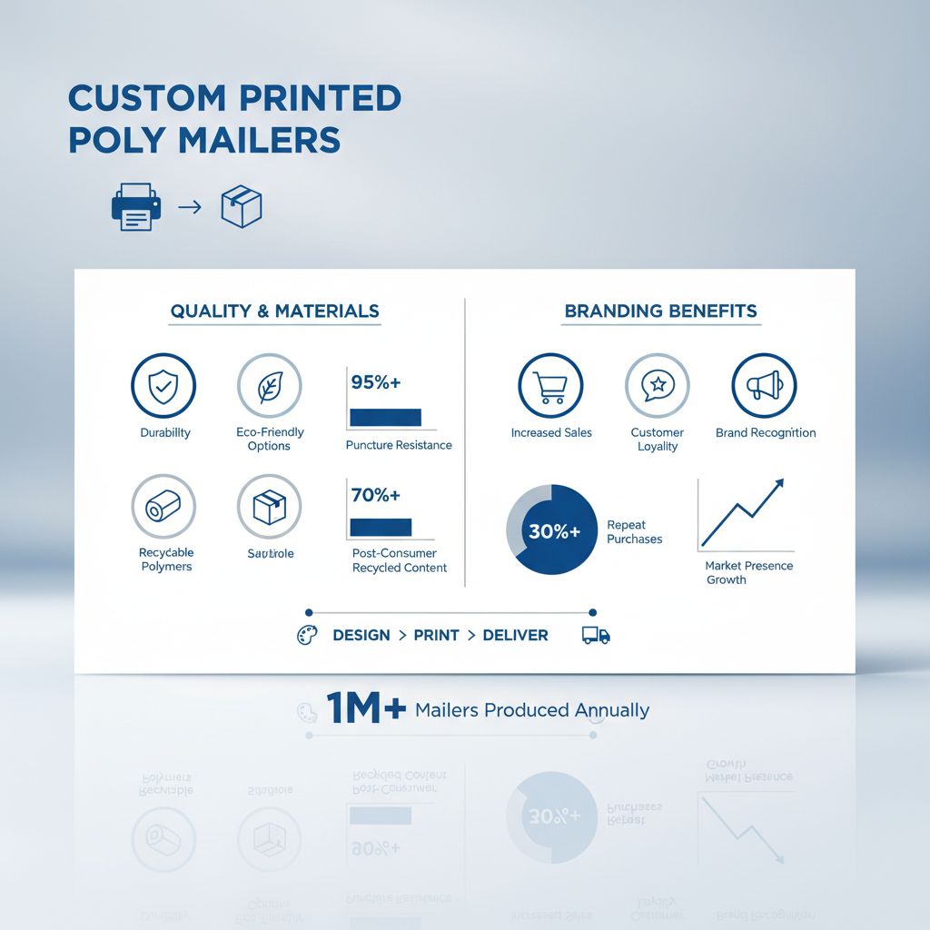 Elevate Your Brand with Custom Printed Poly Mailers for Ecommerce