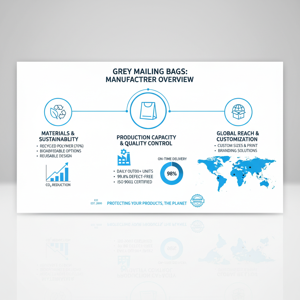 Comprehensive Guide to Selecting a Reliable Grey Mailing Bags Manufacturer