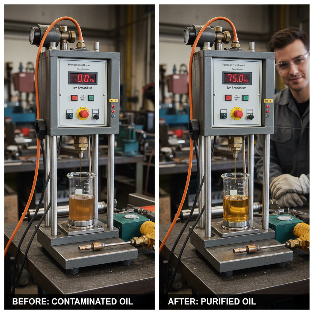 Comprehensive Guide to Transformer Oil Dielectric Strength Testing and Analysis
