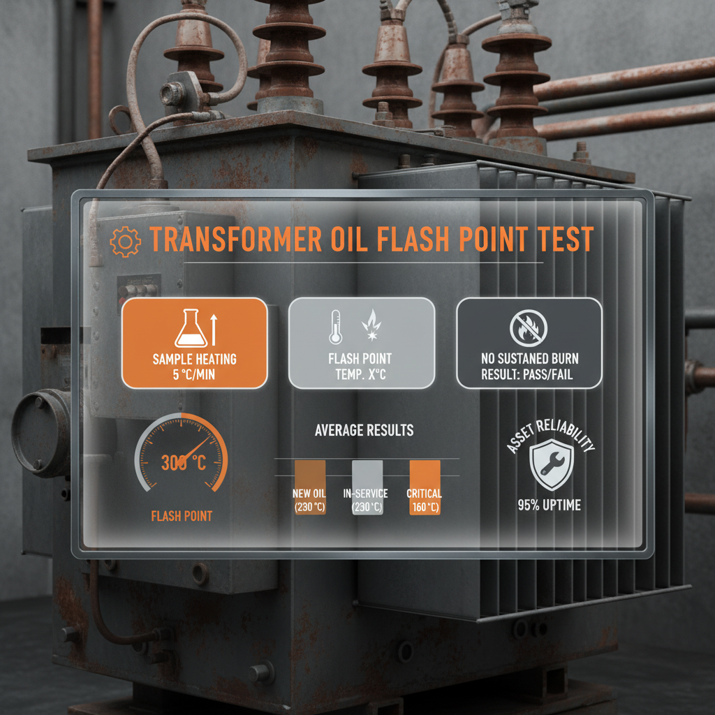 Crucial Transformer Oil Flash Point Testing for Reliability and Safety