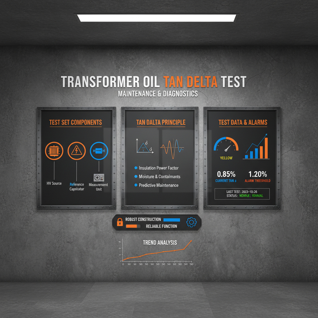 Transformer Oil Tan Delta Test Set for Reliable Power Grid Operation