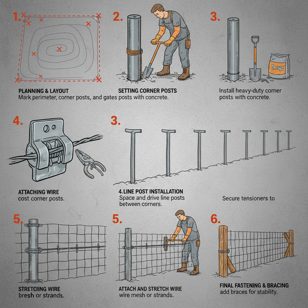 Optimizing Agricultural Efficiency with Durable Wire Livestock Fencing Solutions