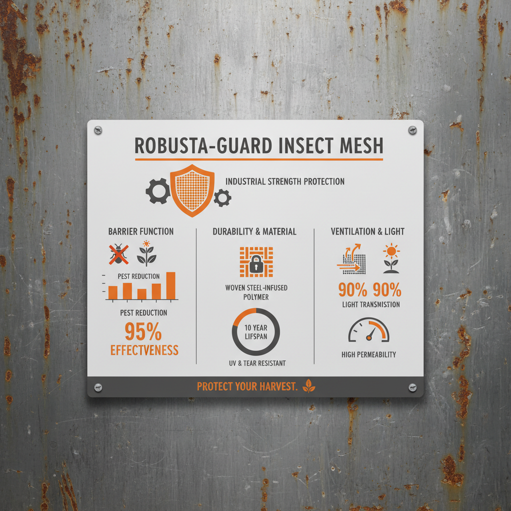 Effective Insect Proof Garden Netting for Sustainable Crop Protection