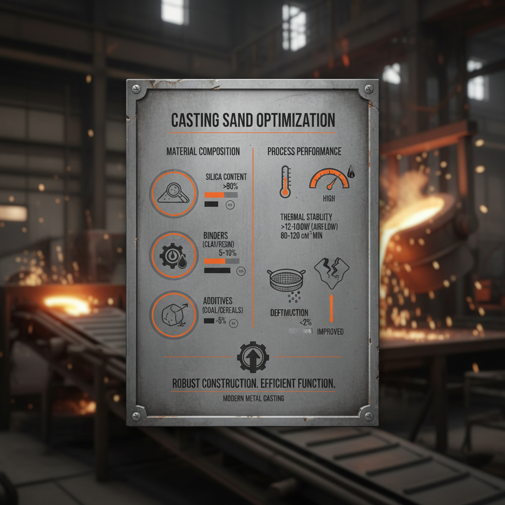 Optimizing Metal Casting Processes with High Quality Casting Sand for Metal