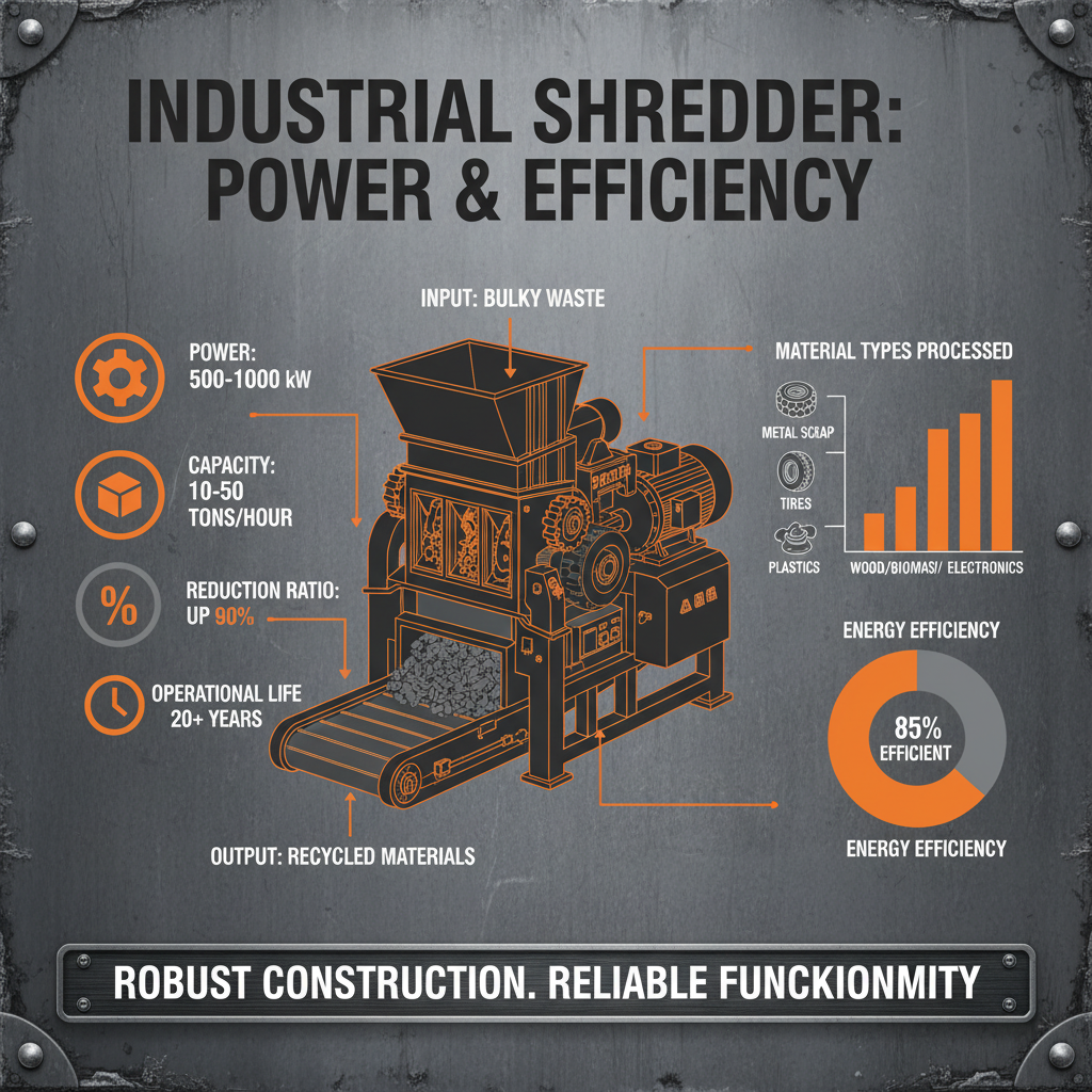Optimizing Waste Management with Advanced Industrial Shredder Machine Solutions