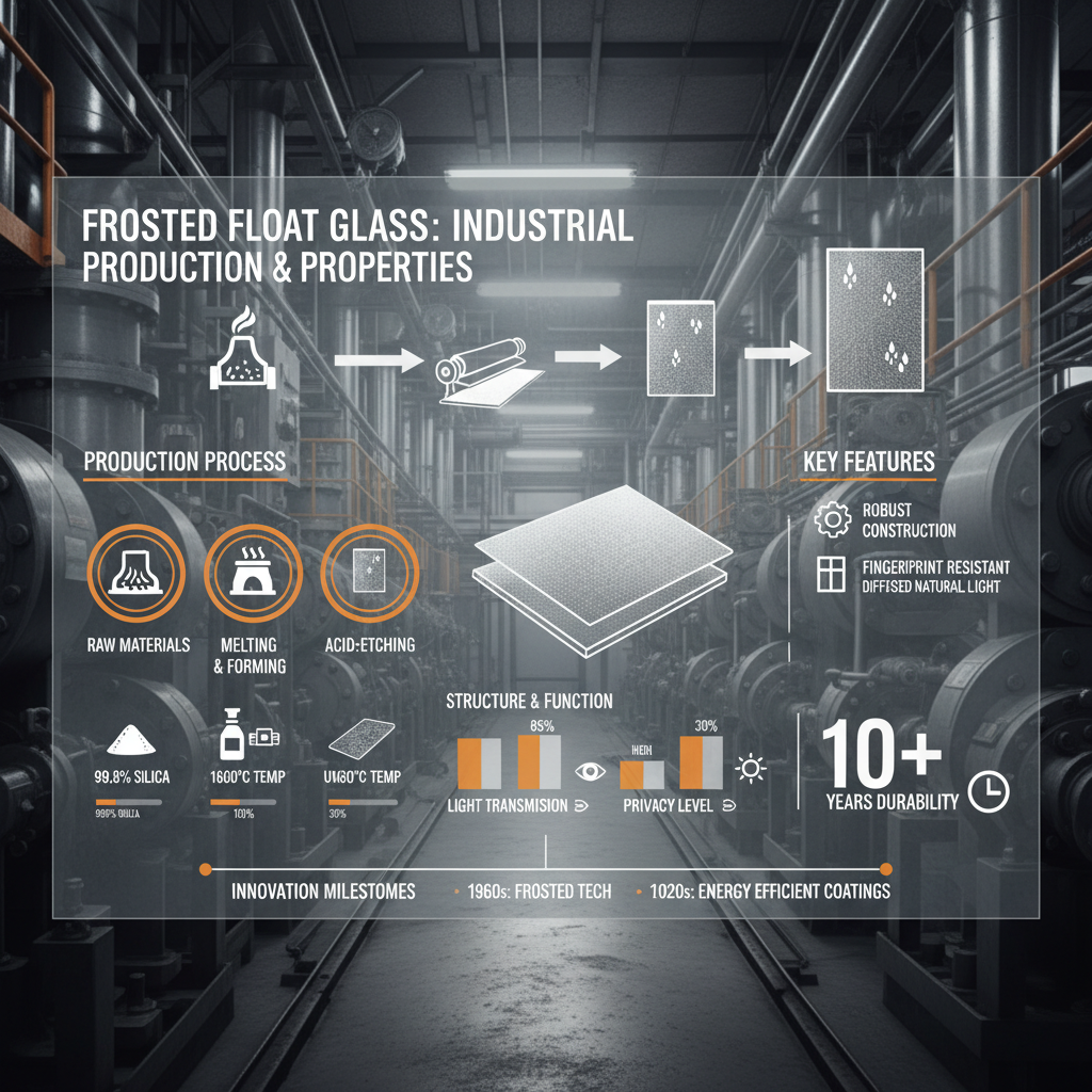 Frosted Float Glass Elegance Versatility A Modern Aesthetic.