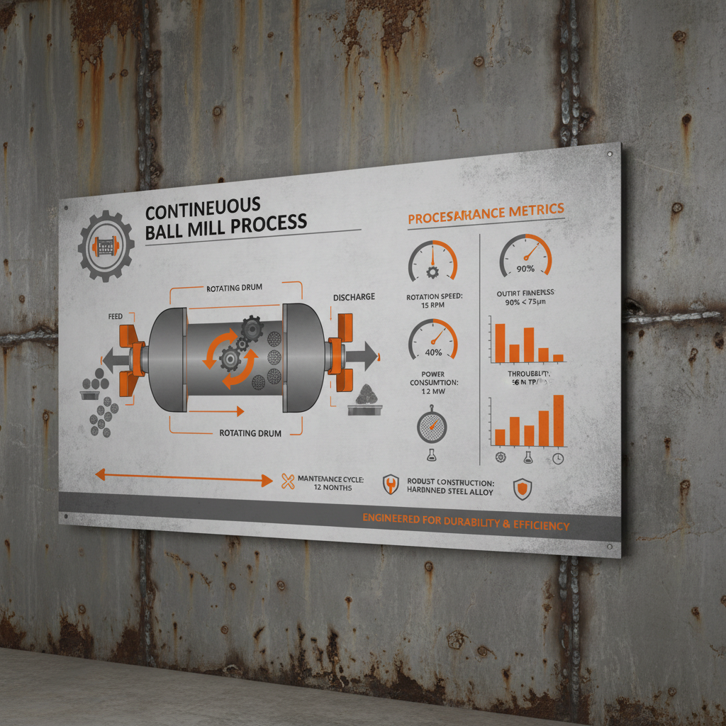 Optimizing Industrial Processes with Advanced Continuous Ball Mill Technology