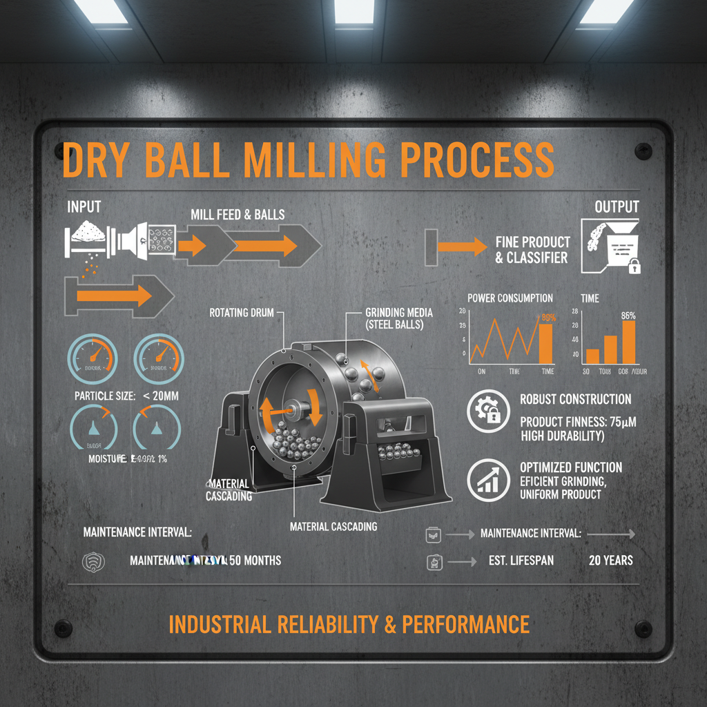 Exploring the Principles and Diverse Applications of Dry Ball Milling Technology