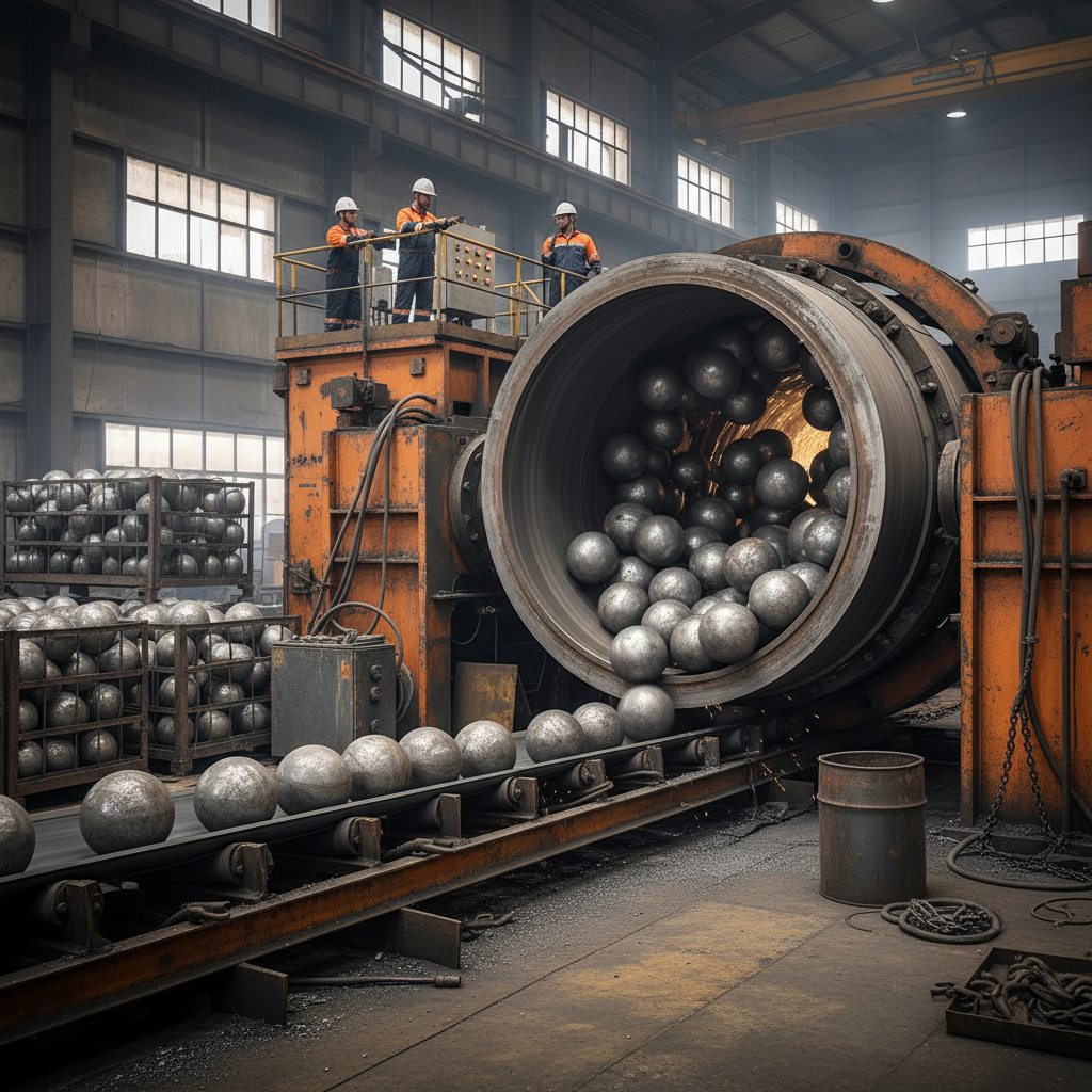 Optimizing Industrial Processes with High Performance Forged Grinding Media Balls