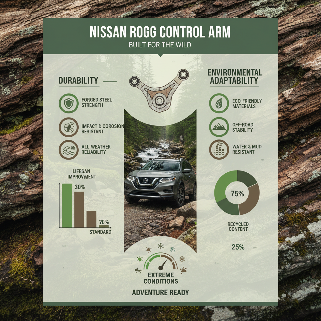 High Quality Control Arm for Nissan Rogue Performance and Safety