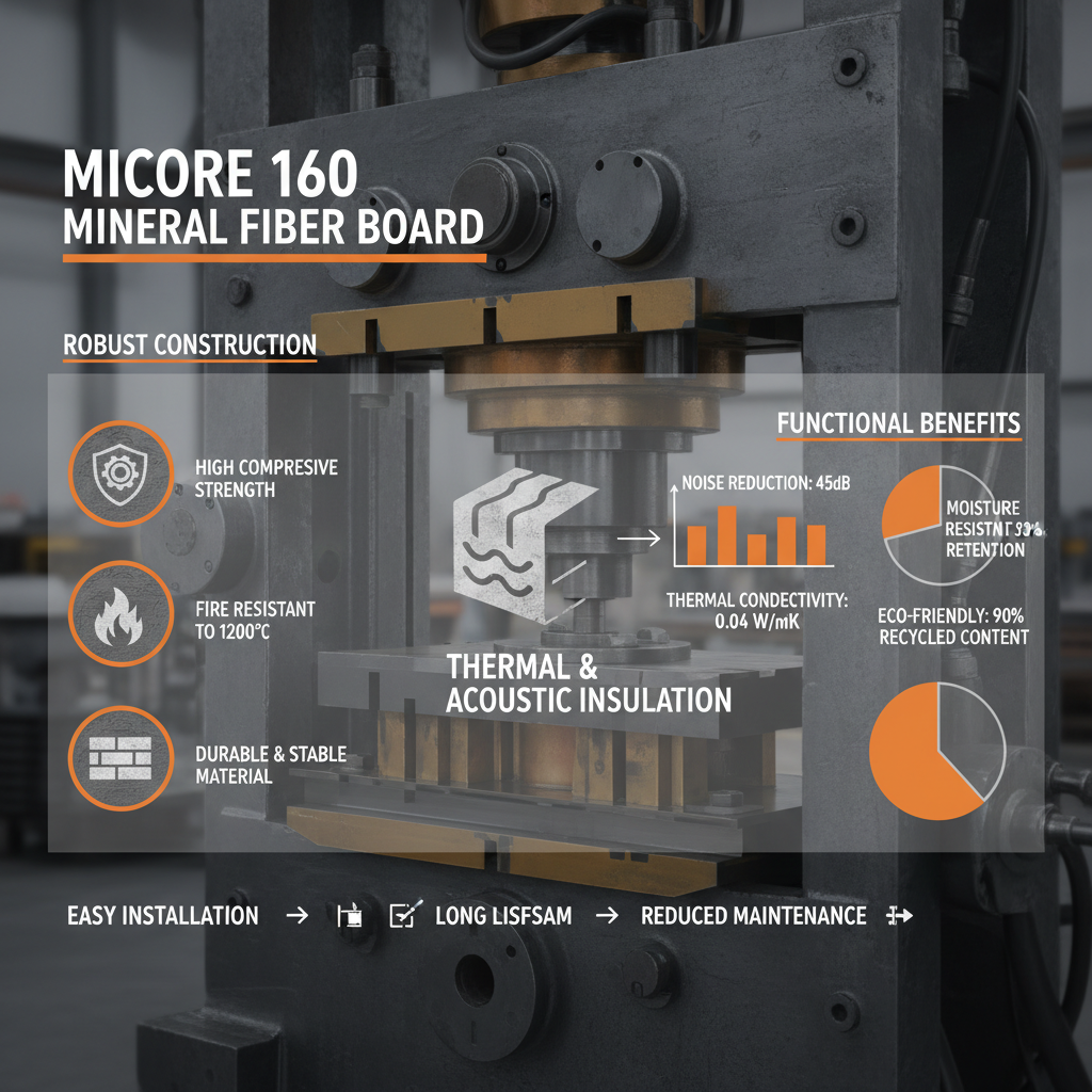 Micore 160 Mineral Fiber Board for Sustainable Building Solutions