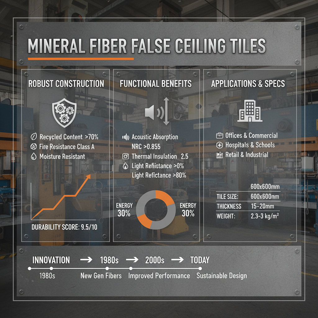 Exploring the Versatility of Mineral Fiber False Ceiling Tiles in Modern Construction
