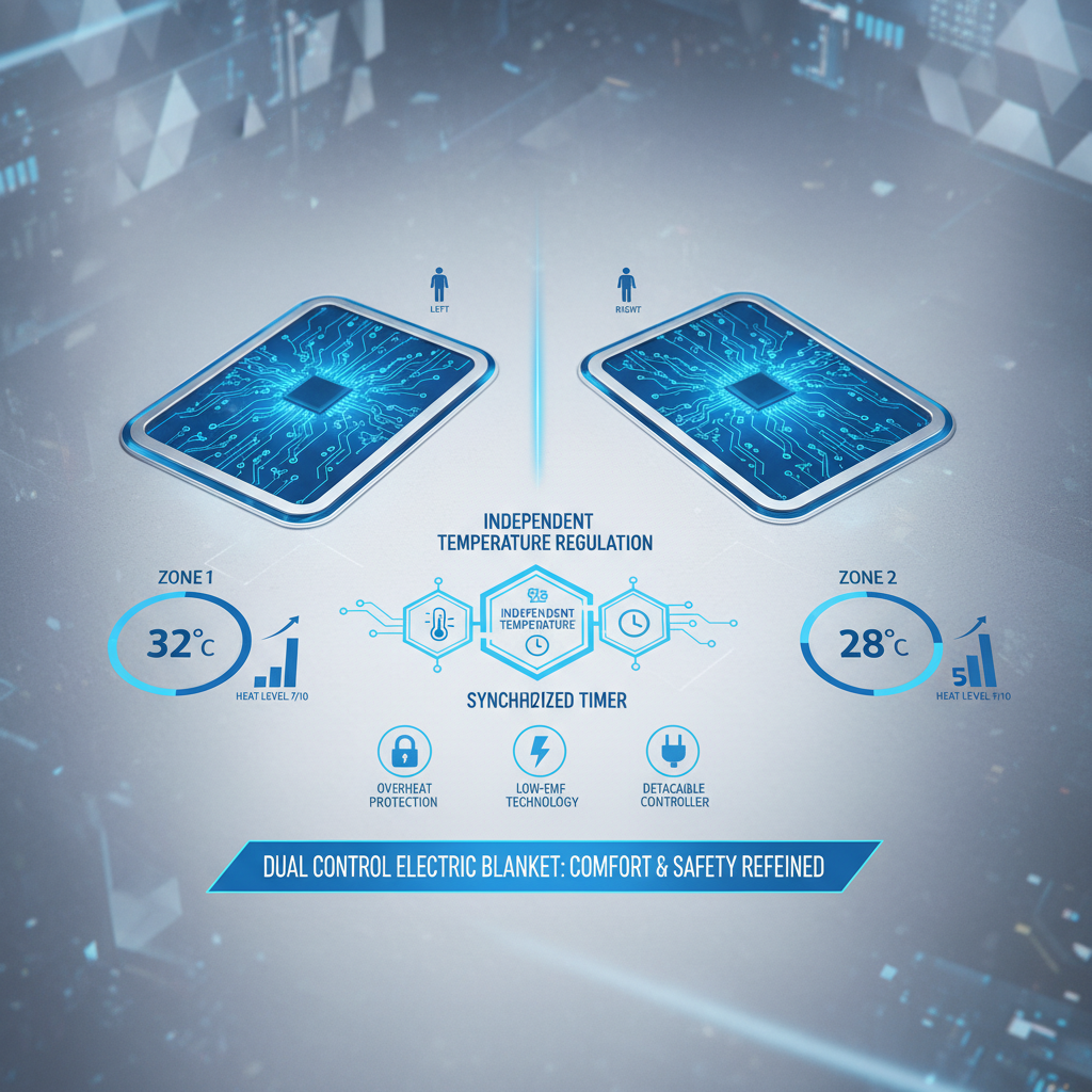 Advanced Dual Control Electric Blanket Technology for Personalized Comfort