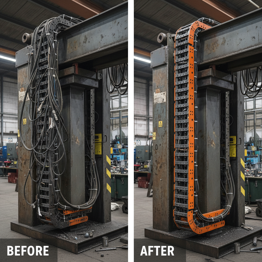 Advancements in Cable Track Chain Systems for Industrial Applications