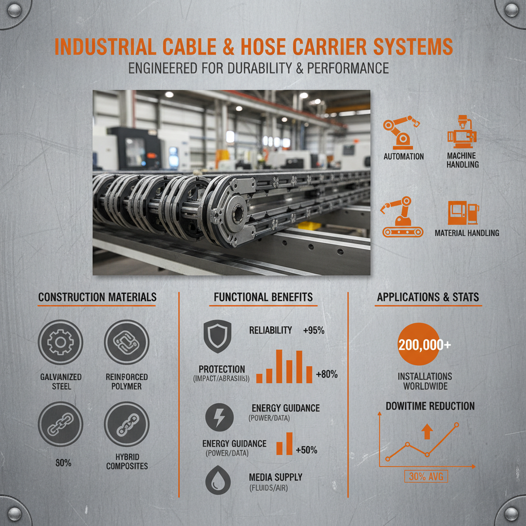 The Importance of Cable Hose Carriers in Modern Industrial Applications