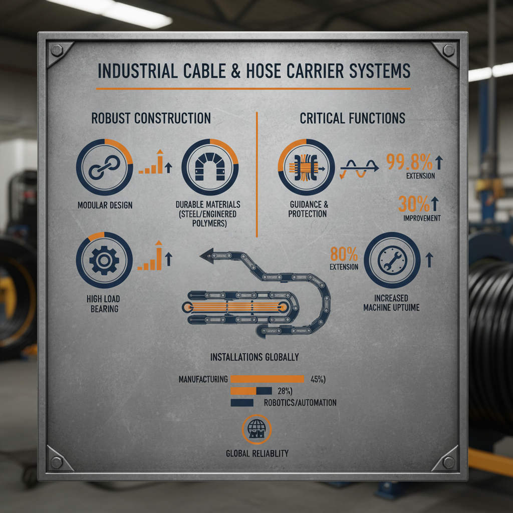 Advancements in Cable and Hose Carrier Systems for Modern Industrial Applications