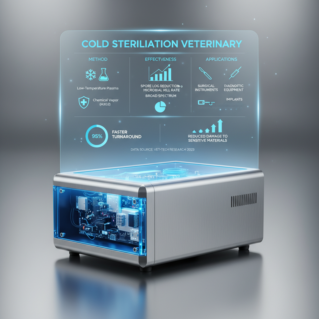 Advancements in Cold Sterilization Veterinary Practices for Enhanced Patient Safety