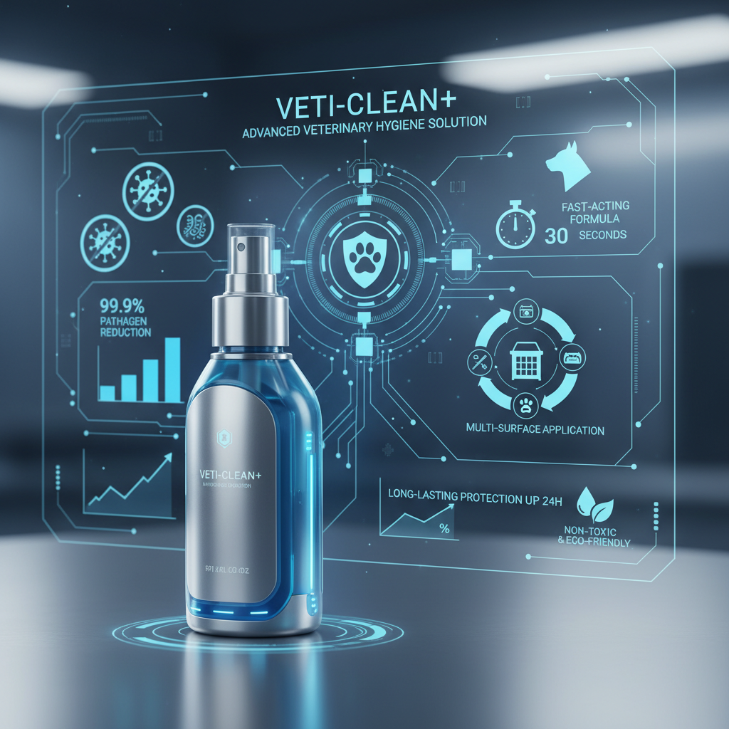 Effective Veterinary Disinfectant Spray for Animal Health and Biosecurity