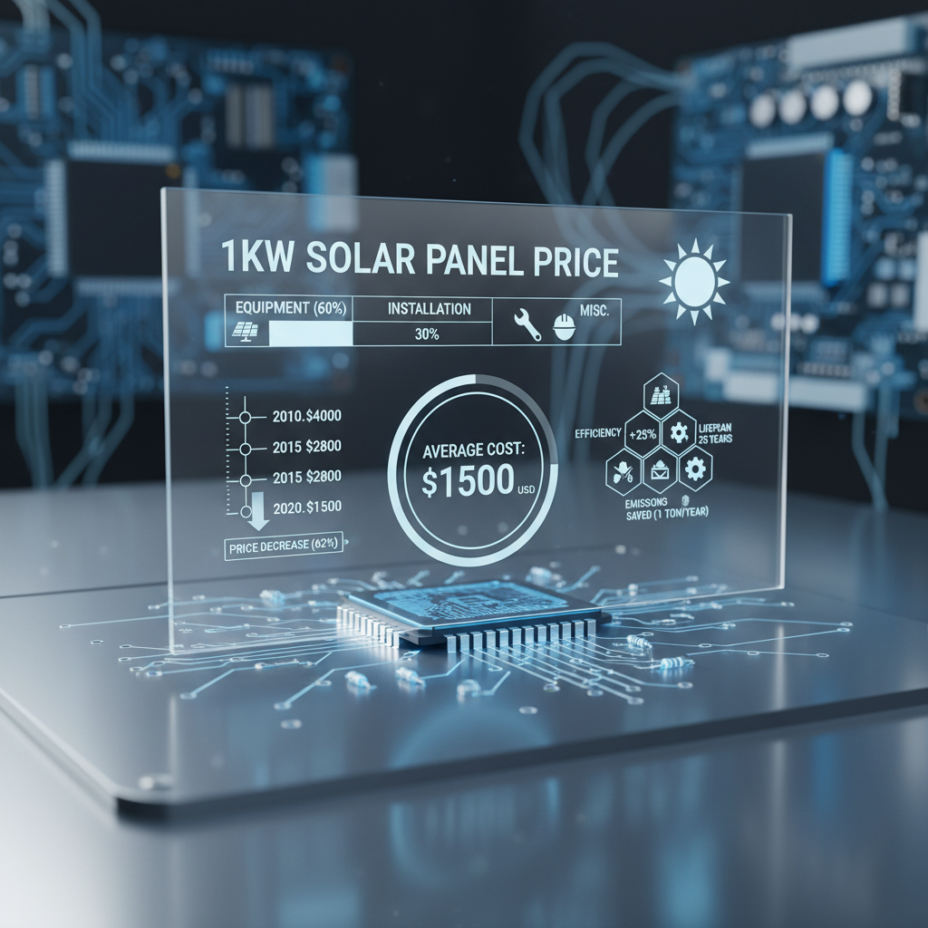 Understanding the Current 1kw Solar Panel Price and Investment Benefits