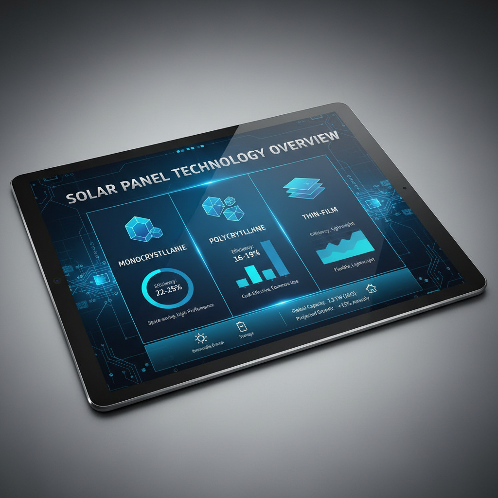 Exploring Different Types of Solar Panels for Sustainable Energy Solutions