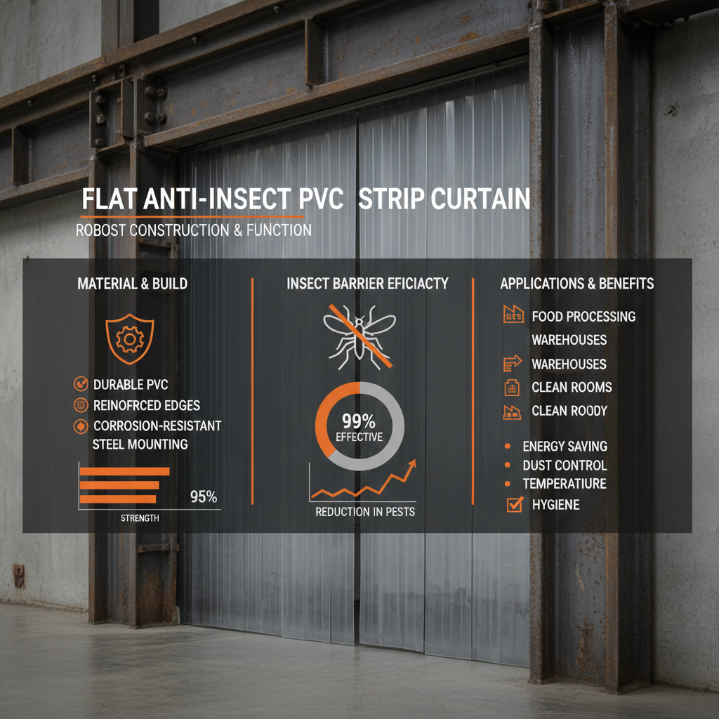 Effective Flat AntiInsect PVC Strip Curtain Solutions for Hygiene and Pest Control